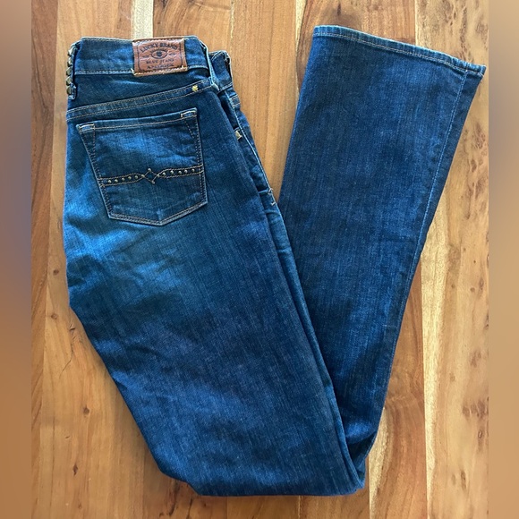 Lucky Brand Charlie Baby Boot Jeans Size 0/25 - Picture 1 of 11